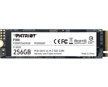 240GB / M.2 Patriot P310 Чтение: 1700MB/s; Запись: 1000MB/s